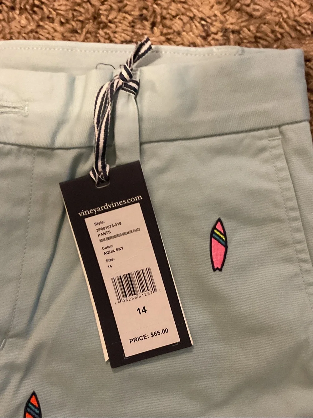 Vineyard Vines light blue